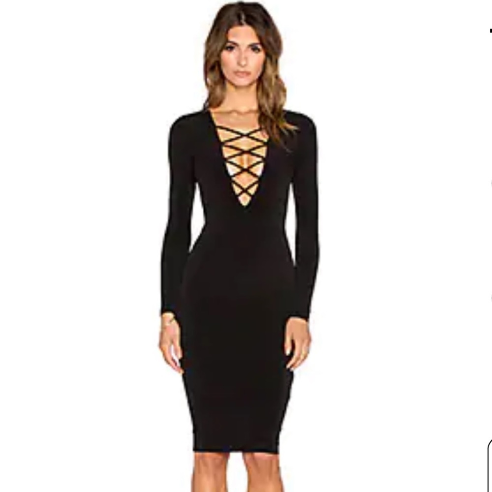 Nookie midi dress